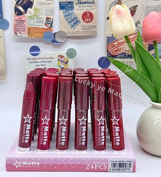 Batom Matte Miss Rose Cores separar que estevem disponíveis