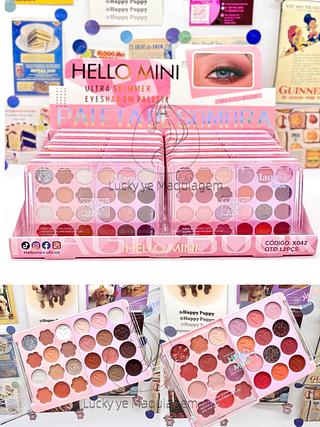 Paleta de sombra Hello Mini ( Cor Sortido )
