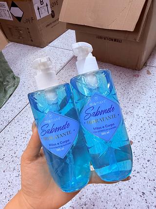 Sabonete Hidratante Mãos e Corpo Azul Mia Make