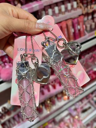 Lip Gloss Com chaveiro love Rain