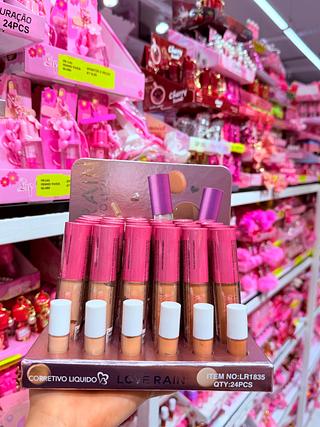 CORRETIVO LIQUIDO LOVE RAIN CORES SEPARAR QUE ESTEVEM DISPONIVEIS