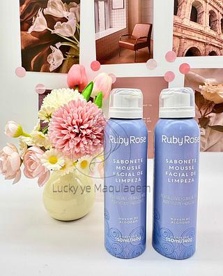 Mousse Sabonete Facial Ruby rose