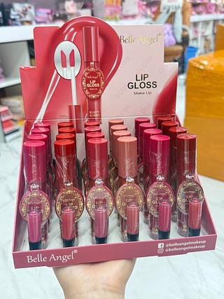 Lip Gloss Belle Angel Com espelho Cores separar que estevem disponível