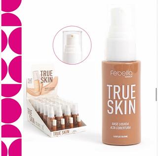 BASE LIQUIDO TRUE SKIN CORES SEPARAR QUE ESTEVEM DISPONIVEIS