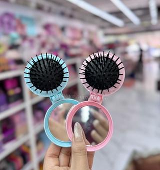 Escova com espelho ( Cor sortido )