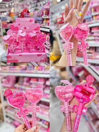 Kit de Gloss infantil Com pulseira