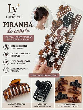 PRESILHA DE CABELO CORES SEPARAR QUE ESTEVEM DISPONIVEIS ( FOTO ILUSTRATIVA )