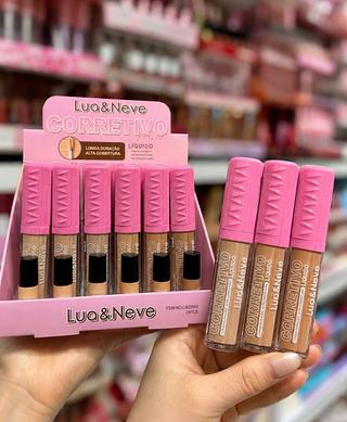 CORRETIVO LIQUIDO LUA E NEVE CORES SEPARAR QUE ESTEVEM DISPONIVEIS