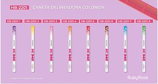 Caneta Delineador Colorida Game on