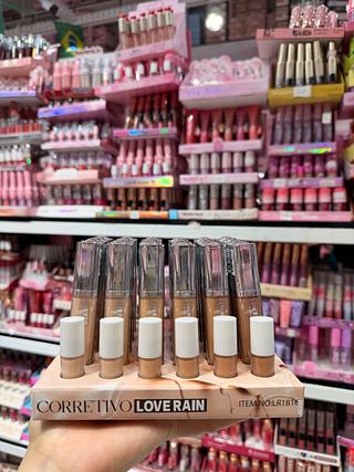 CORRETIVO LIQUIDO LOVE RAIN CORES SEPARAR QUE ESTEVEM DISPONIVEIS