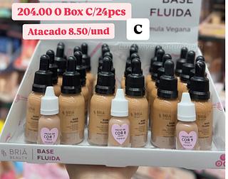 Base fluida Bria Beauty ( Grupo C) ( Cor 7.8)( cor Sortido )