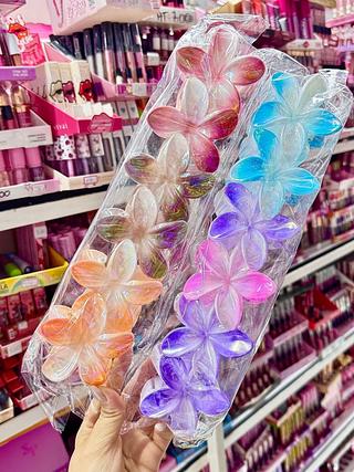 Presilha de flor de cabelo Cores separar que estevem disponíveis