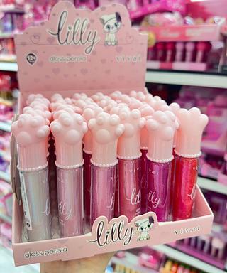 Gloss pérola Lilly Cores separar que estevem disponível Vivai