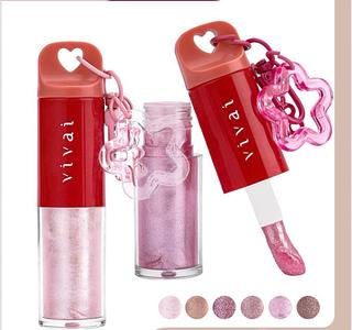 Gloss Glitter ME LEVA Vivai Cores separar que estevem disponível