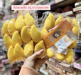Esponja manga pacote C/12pcs C/caxinha
