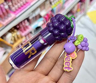 LIP GLOSS COM CHAVEIRO QOIDEN ROSE