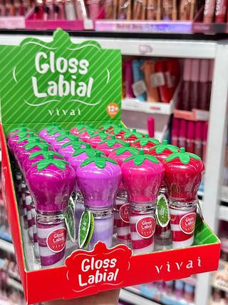 Gloss Labial Vivai (Cores separar que estevem disponível )