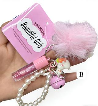 Lip gloss Com Chaveiro