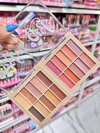 Paleta de sombra Live Rain Cores separar que estevem disponíveis