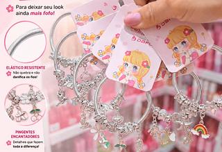 Pulseira Infantil plastic Separar que estevem disponível