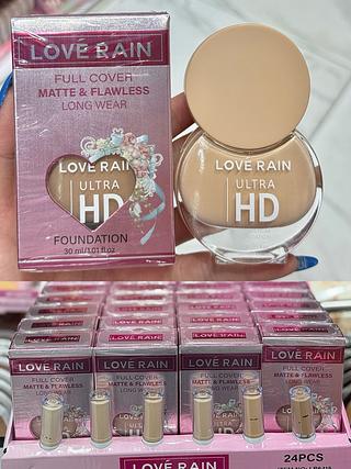 Base Líquido Love Rain Cores separar que estevem disponível