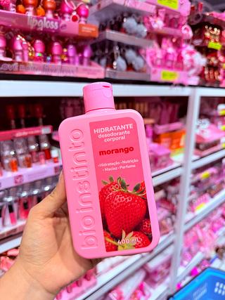 HIDRATANTE DESODORANTE CORPORAL MORANGO BIOINSTINTO