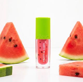 LIP OIL FRUITY JUICY ALLEVA MELANCIA