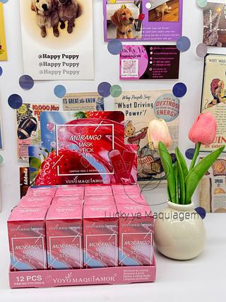 Mask Stick morango Yoyomaquiamor