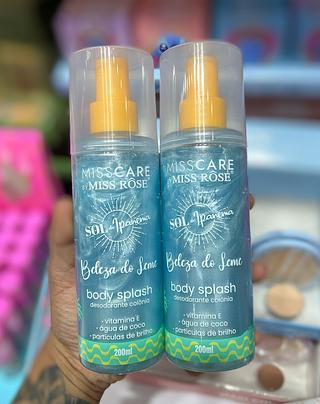 Body Splash Beleza do Leme Miss Rose-