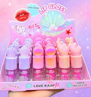 Lip Gloss cores separar que estevem disponível Love Rain