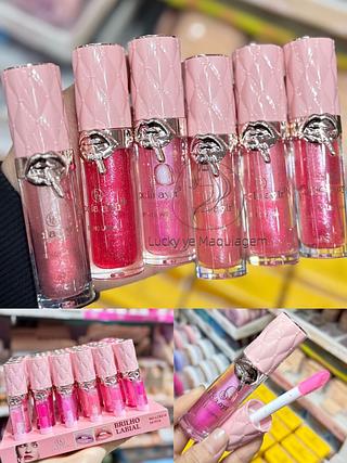 Lip gloss Brilho Labial Pola Ayla Cores separar que estevem disponíveis