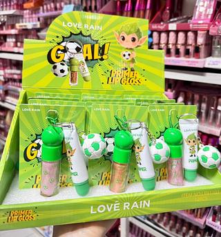 LIP GLOSS COM PRIMER COPA LOVE RAIN CORES SEPARAR QUE ESTEVEM DISPONIVEIS