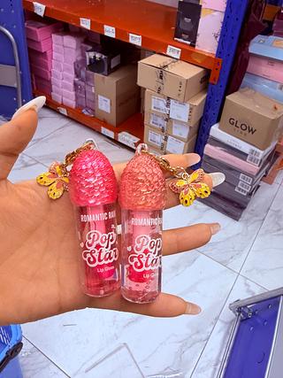 Lip Gloss Lychee Cores separar que estevem disponível