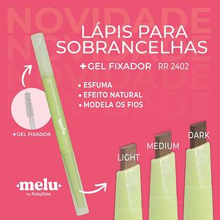 Lápis para sobrancelha ( Cor Dark ) Melu RR -2402