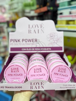 Pink power Com óleo de rosa mosqueta Love Rain