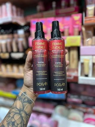 Body Splash Perfume Desedorante (Fatal )Poran