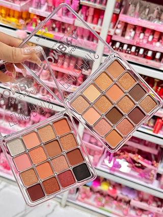 Paleta de sombra Femmeparis Cores separar que estevem disponíveis