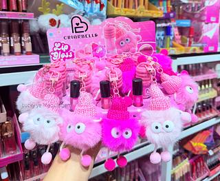 Lip Gloss Com Chaveiro Criarbelle Cores separar que estevem disponíveis