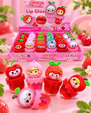 Lip gloss Cores separar que estevem disponíveis