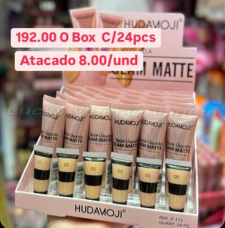 Base líquido Matte Hudamoji ( Cor Sortido )
