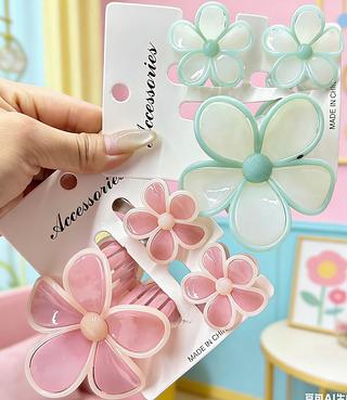 Presilha Flor de cabelo Cores separar que estevem disponíveis