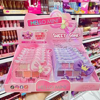 Paleta de Sombra Sweet Game Hello Mini Cores separar que estevem disponíveis