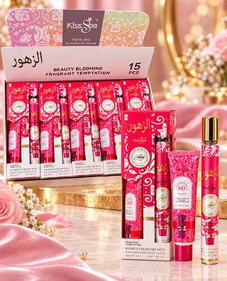 Kit perfume e protetor solar