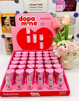 Blush Stick Dopa Mone Ruby Rose Cores separar que estevem disponíveis