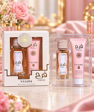 KIT PERFUME E HIDRATANTE V V LOVE