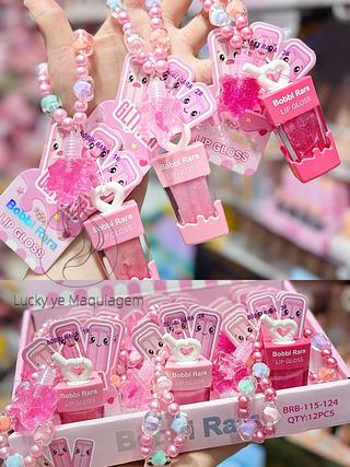 LIP GLOSS COM ACESSORIOS PARA CELULAR BOBBI RARA OS CORES SEPARAR QUE ESTEVEM DISPONIVEIS