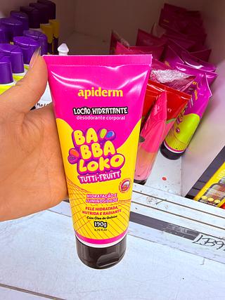 Loção Hidratante apiderm Tutti-Fruitt