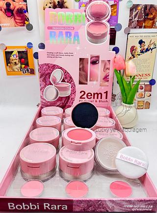 Pó Facial e Blush 2 em 1 Bobbi Rara ( Cor Sortido )