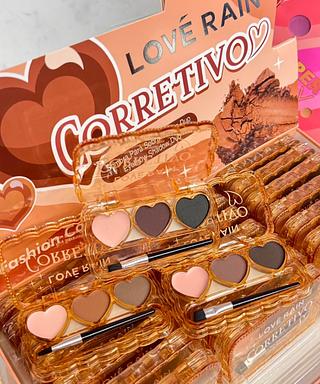 SOMBRA DE SOBRANCELHA LOVE RAIN CORES SEPARAR QUE ESTEVEM DISPONIVEIS