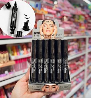 Caneta Delineador Com carimbo Pink 21